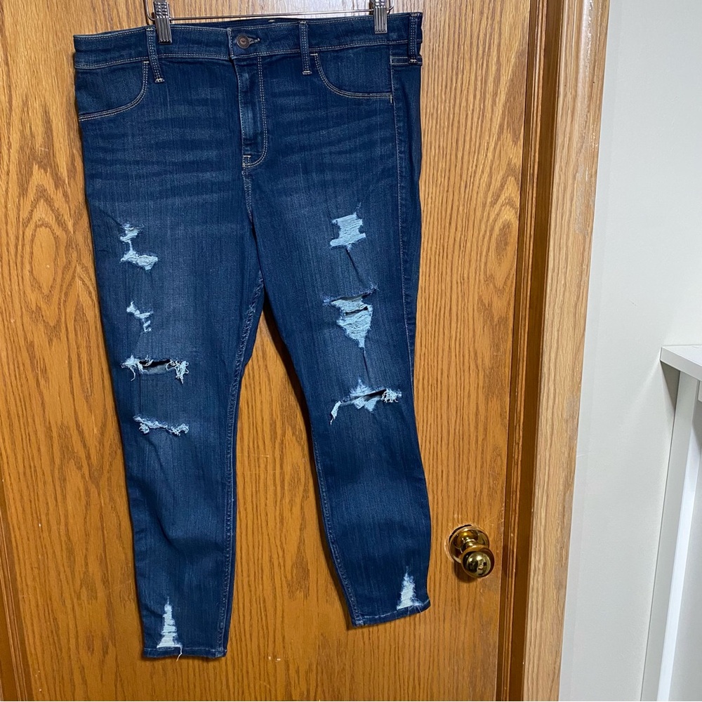 HIGH-RISE CROP JEAN LEGGING ADVANCE STRECH